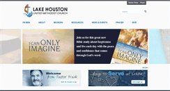 Desktop Screenshot of lakehoustonumc.com